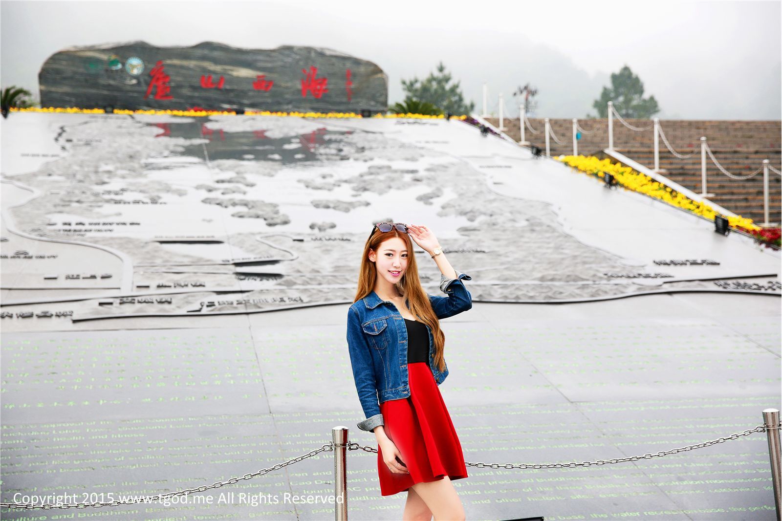 [TGOD推女神]2015.05.08 女神驾到 九江庐山西海 万慧婧 龚紫瑄